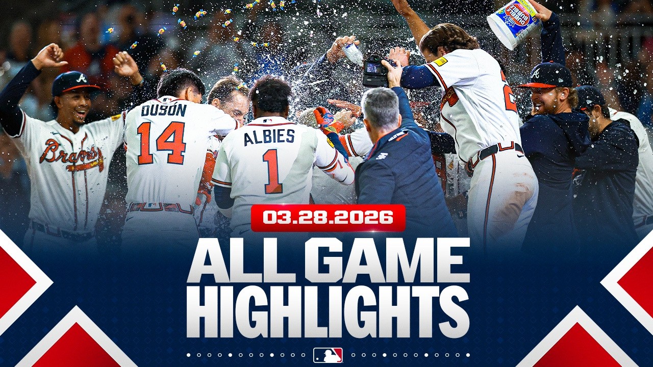 Highlights from ALL GAMES on 3/28! (FIVE walk-off wins, Dodgers & Yankees sweep, and MORE!)