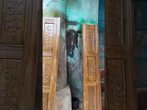 samuka model teak wood box bed