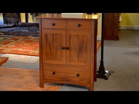 Mahogany Wine Cabinet, woodworking, furniture making, carpentry