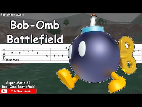 Bob-Omb Battlefield - Super Mario 64 | Guitar Tutorial
