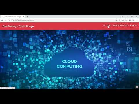Cloud Data Share Encrpyted data Share Key in Django Python