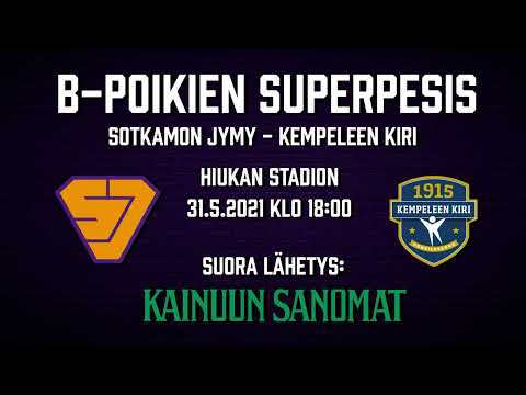 B-pojat Sotkamo - Kempele 31.5.2021