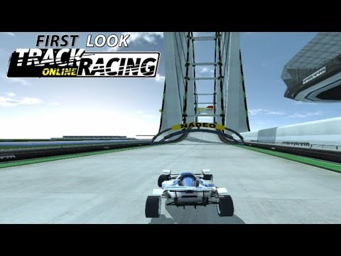 First Look at Track Racing Online - Facebook Racing Game (w/ commentary)