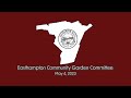 Easthampton Community Garden Committee 5 4 2023