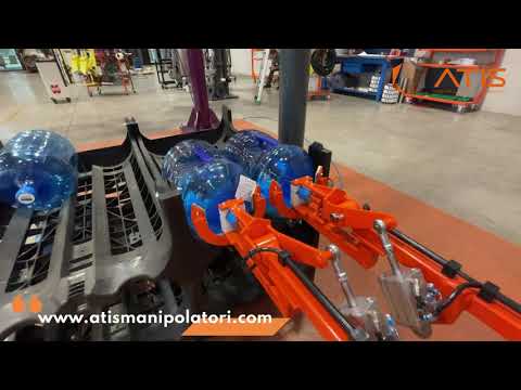 Manipulateur à poignée interactive pour préhension de bonbonnes