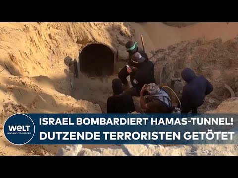 GAZA: Angriff auf Terror-Tunnel! Israel tötet offenbar dutzende Hamas-Kämpfer