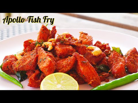 Hyderabadi Apollo Fish Fry Recipe | How To Make Apollo Fish Fry at home | Apollo Fish Pakora