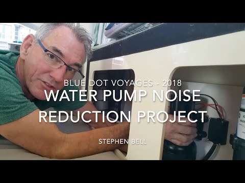 Catamaran Yacht Maintenance on PILAR - Jabsco Water Pump Noise Reduction Project - EP24