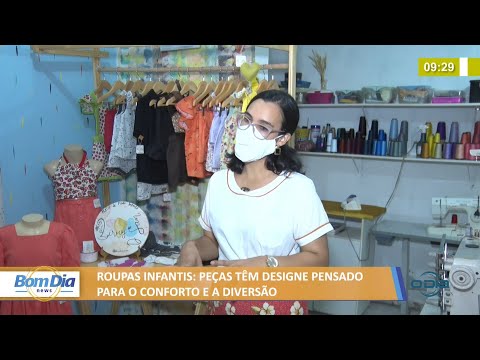 Roupas infantis têm design pensado para o conforto e a diversão 19 11 2021