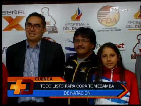 Todo listo para Copa Tomebamba de natación