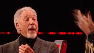Sir Tom Jones Lets Loose On The Voice UK