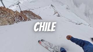My first time skiing in SOUTH AMERICA