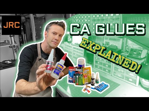 CA glue (cyanoacrylate; a.k.a, "superglue") explained!