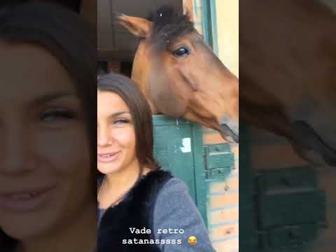 ELETTRA LAMBORGHINI che cavalla 05 03 2019 INSTAGRAM STORIES VIDEO