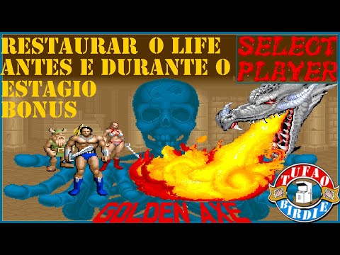 GOLDEN AXE (ゴールデンアックス, Gōruden Akkusu ) GLITCH RESTAURAR BARRA DE LIFE