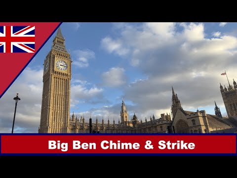 Listen to Big Ben Chime & Strike 11 | London Tourist Attractions | Heavenly Travels Around The Globe