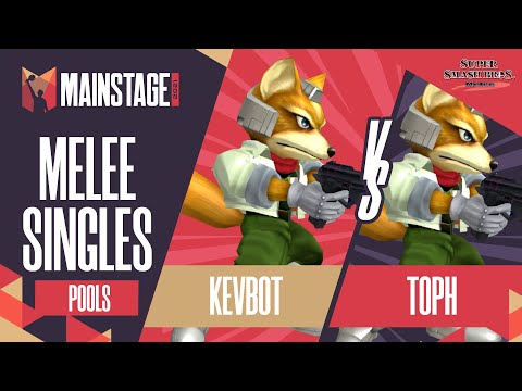 Kevbot vs Toph - Melee Singles: Pools R2 - Mainstage 2021 | Fox vs Fox