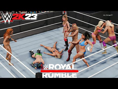 WWE 2K23 Divas Bikini Royal Rumble - WWE 2K23 Bikini Royal Rumble Match