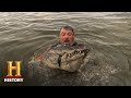 Swamp People: CRAZY GENIUS GATOR BAIT (Season 11) | History