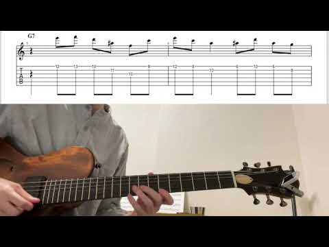 #1 Yotam Silberstein Jazz Guitar Licks from Scrapple From The Apple