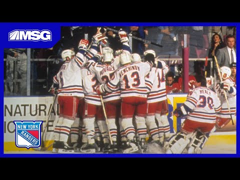 Matteau's 2OT Goal in Game 7 Sends 1994 Rangers To Cup Final | New York Rangers Greatest Moments