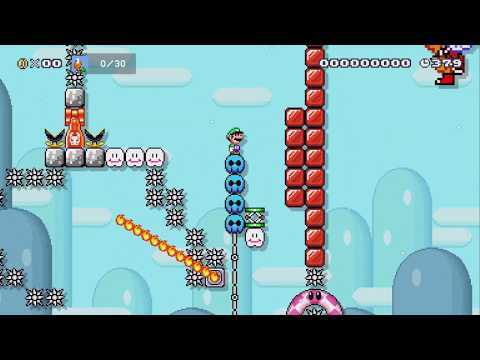 Flash-Freeze [DON'T MOVE!] by PraisOr - Super Mario Maker 2 - No Commentary 1bv