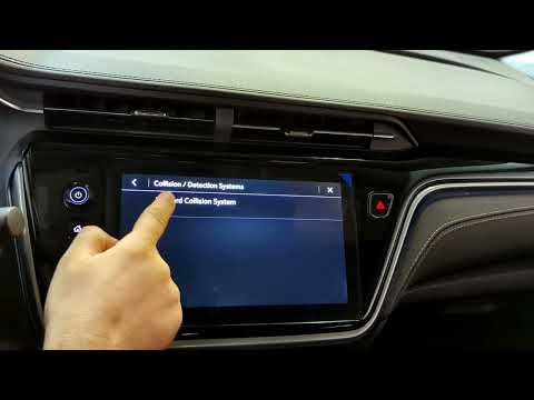 2017-2023 Chevrolet Bolt EUV: How to Enable or Disable the Forward Collision System