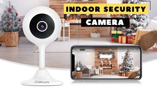 Indoor Security Camera, 1080P HD 2 4GHz