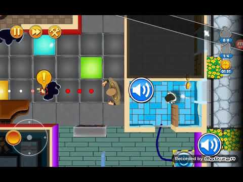 how  to beat  level 7 on robbery bob 2 (seagull bay)