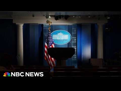 CNN, MS NOW, and Politico sue over Trump White House ban