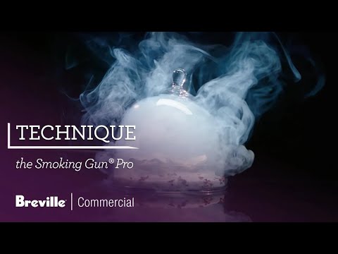 the Smoking Gun® Pro | Techniques - Cloche | Breville Commercial CA-EN