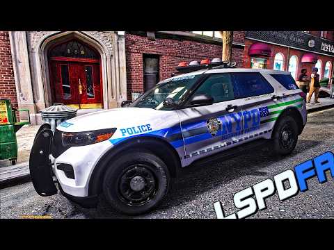 🚨 GTA 5 LSPDFR | NYPD Highway Patrol in the New Ford Explorer! City Chase Madness 🔥