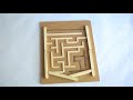 MYO - Make Your Own Magic Magnet Maze out of Cardboard & Popsicle Sticks
