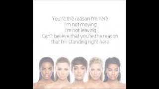 The Saturdays Here Standing Lyrics