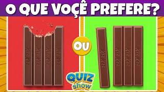 🤯 O QUE VOCÊ PREFERE 🤷‍♀️ EDIÇÃO SEUS HÁBITOS | As Perguntas Mais Incríveis do Quiz Show 💙