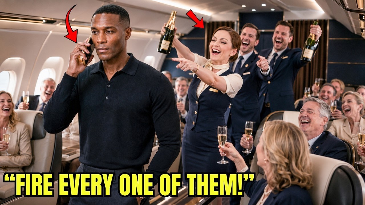 Black Man Was Refused Champagne in First Class — One Phone Call Had the Crew Fired Before Landing