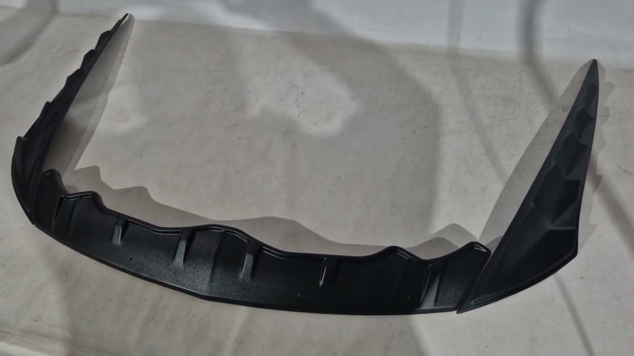 Mitsubishi L200 2006-2015 гг. Воздухозаборник на капот V4 (ABS) Video 1
