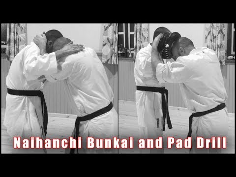 Naihanchi Bunkai and Pad-Drill