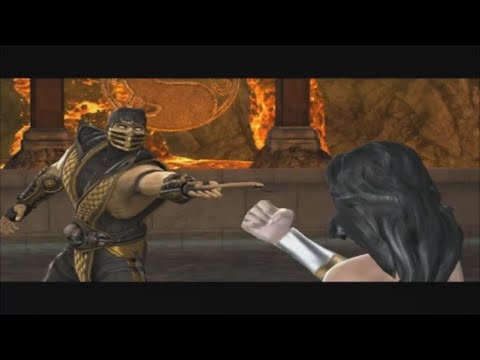 LongPlay Mortal Kombat VS DC Universe  Story Mode  MK  Chapter 5 Scorpion  PS 3