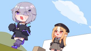 【手描き】俺の...ビブー？！【不知火フレア/古石ビジュー/ホロライブ】