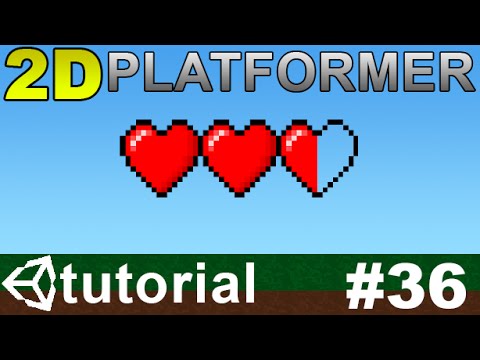 36. Making a 2D Platformer in Unity (C#) - Lives
