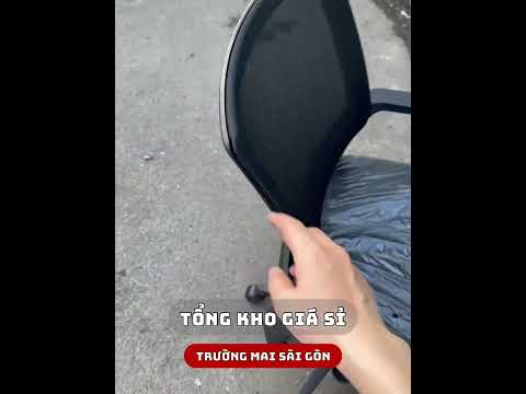 Ghế Xoay Văn Phòng Lưng Vuông - GX8