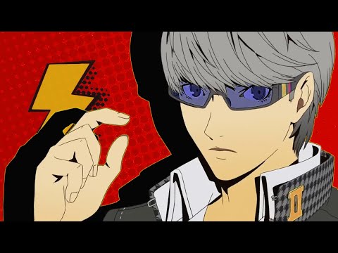 Persona 4 Golden opening in the style of Persona 5 Royal
