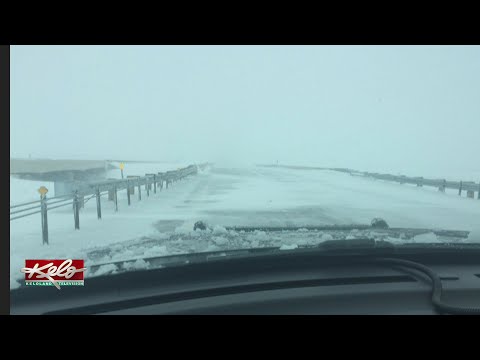 Interstate 90 closed from Sioux Falls to Rapid City, I29 closed from SF to ND border