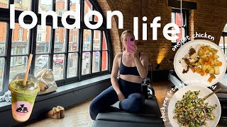 ep5 london life | autumn in london, heartcore pilates, home cooked meals, bayley and sage hampstead