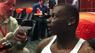 Troy at Oklahoma State - Kendall Hunter Interview