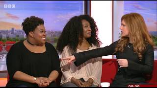 Leading Ladies, Cassidy Janson, Amber Riley and Beverley Knight, talk to BBC Breakfast.