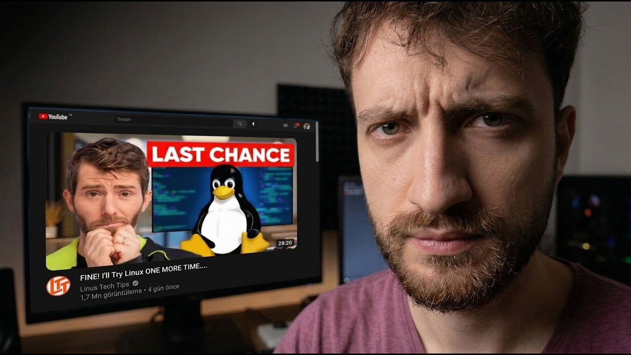 Linus Tech Tips yine Linux'a Geçiyor? - Tepki Videosu