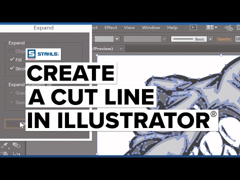 How to Create a Cut Line in Adobe® Illustrator®