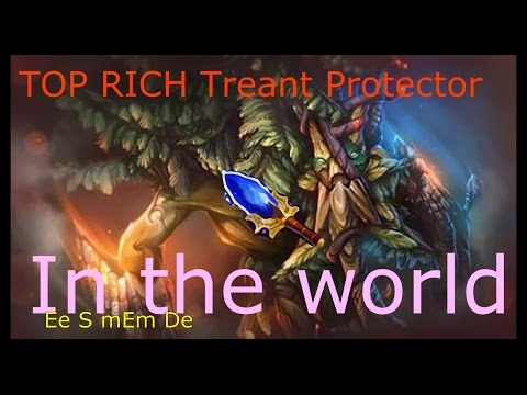TOP RICH Treant Protector in the world  (Aghanim's scepter)